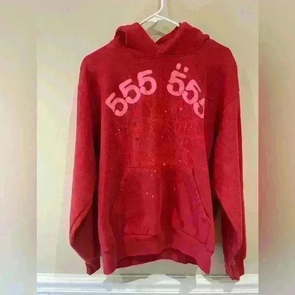 Spyder Sweatsuit Hoodie Angel Number 555 Sp5der Young Thug hoodie M - Picture 1 of 7